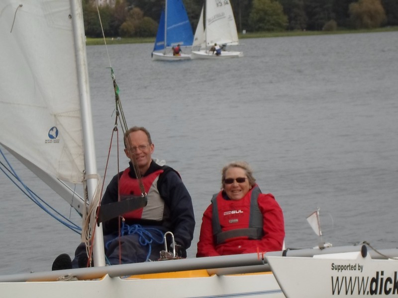 Ann returning with Paul at the helm 15th Sept 2012